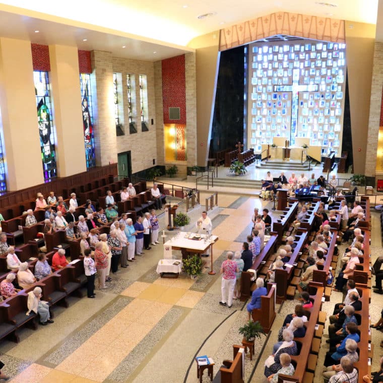 Mass at St. Albert's Chapel